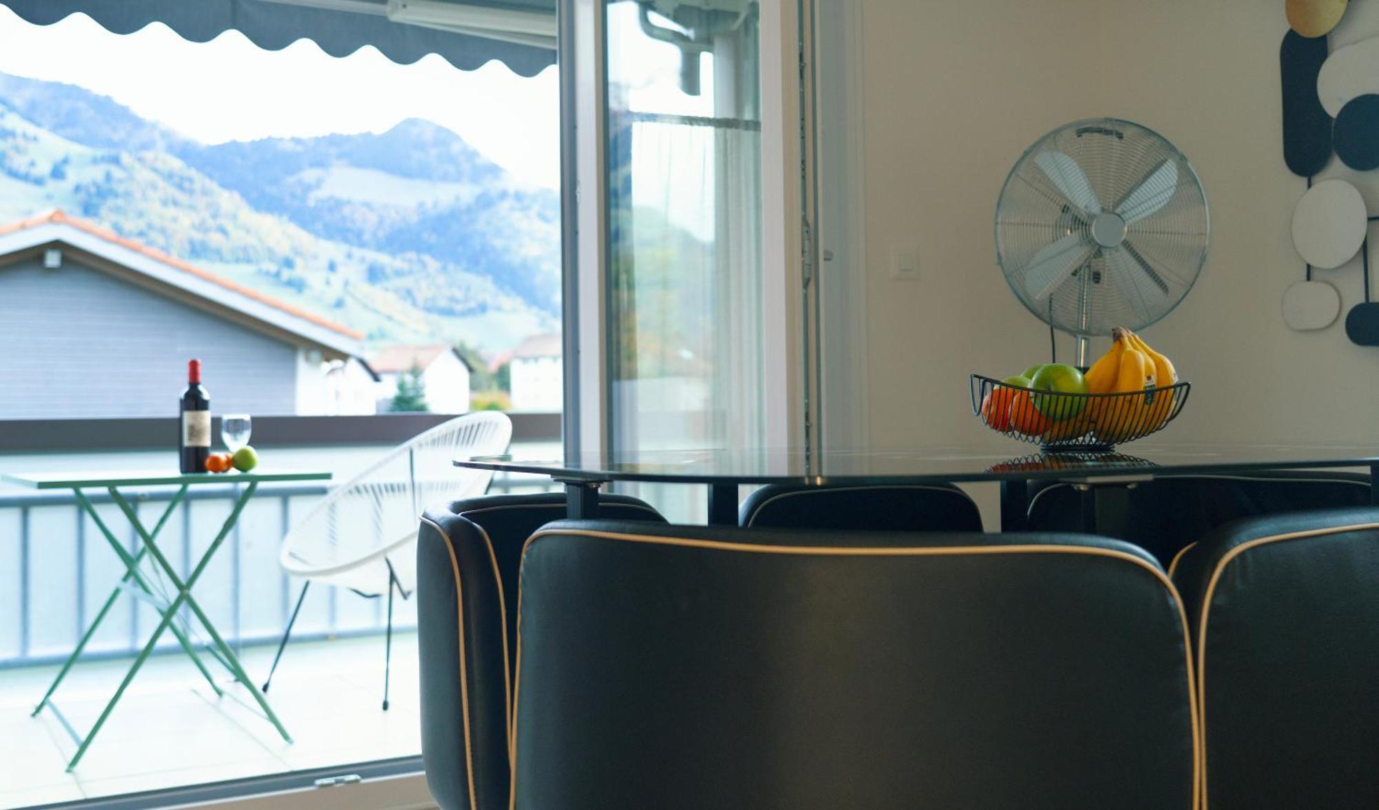 Gruyere Alpes Appartement 3 Chambres Bbq Parking Neirivue 외부 사진