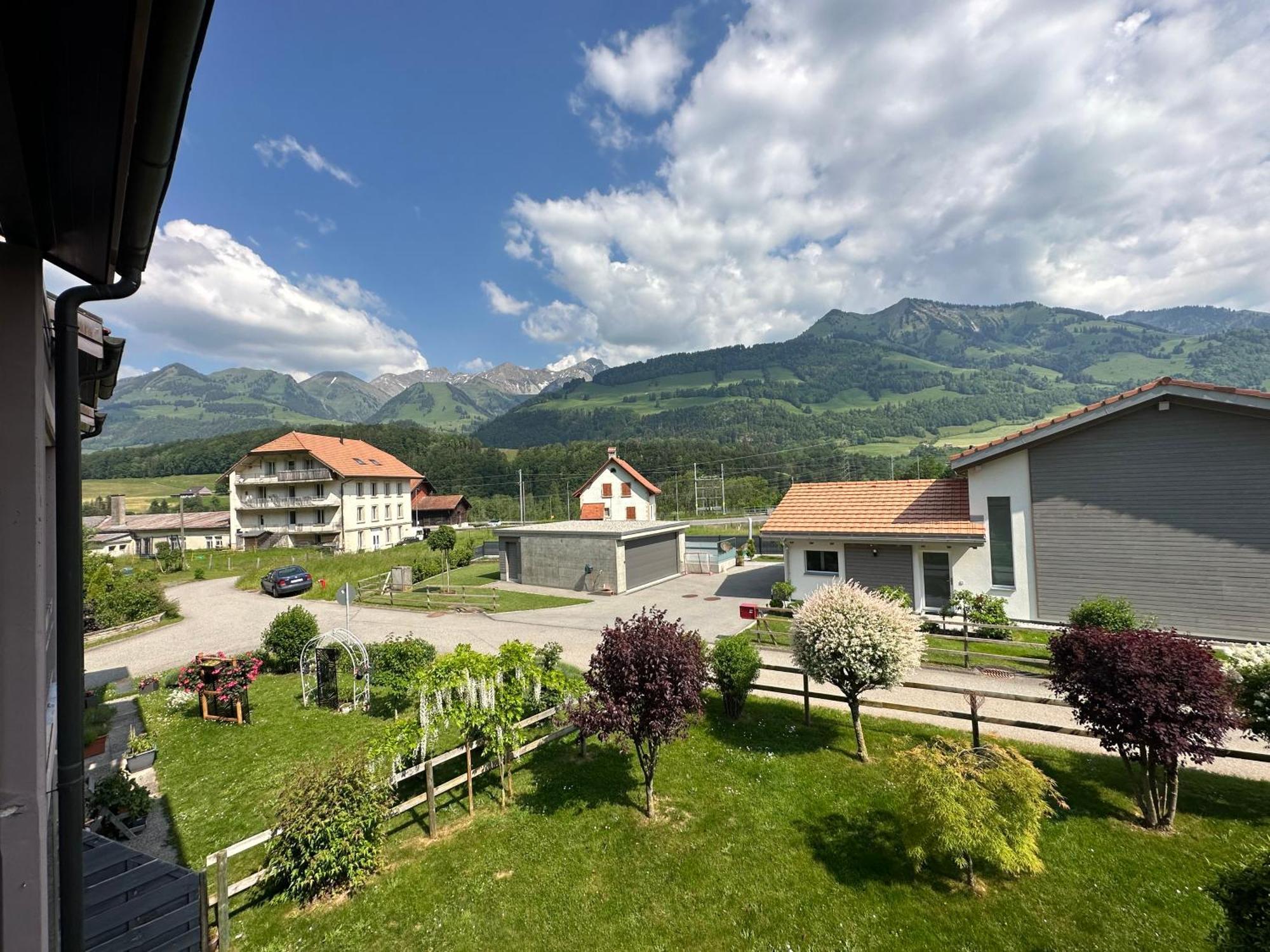 Gruyere Alpes Appartement 3 Chambres Bbq Parking Neirivue 외부 사진