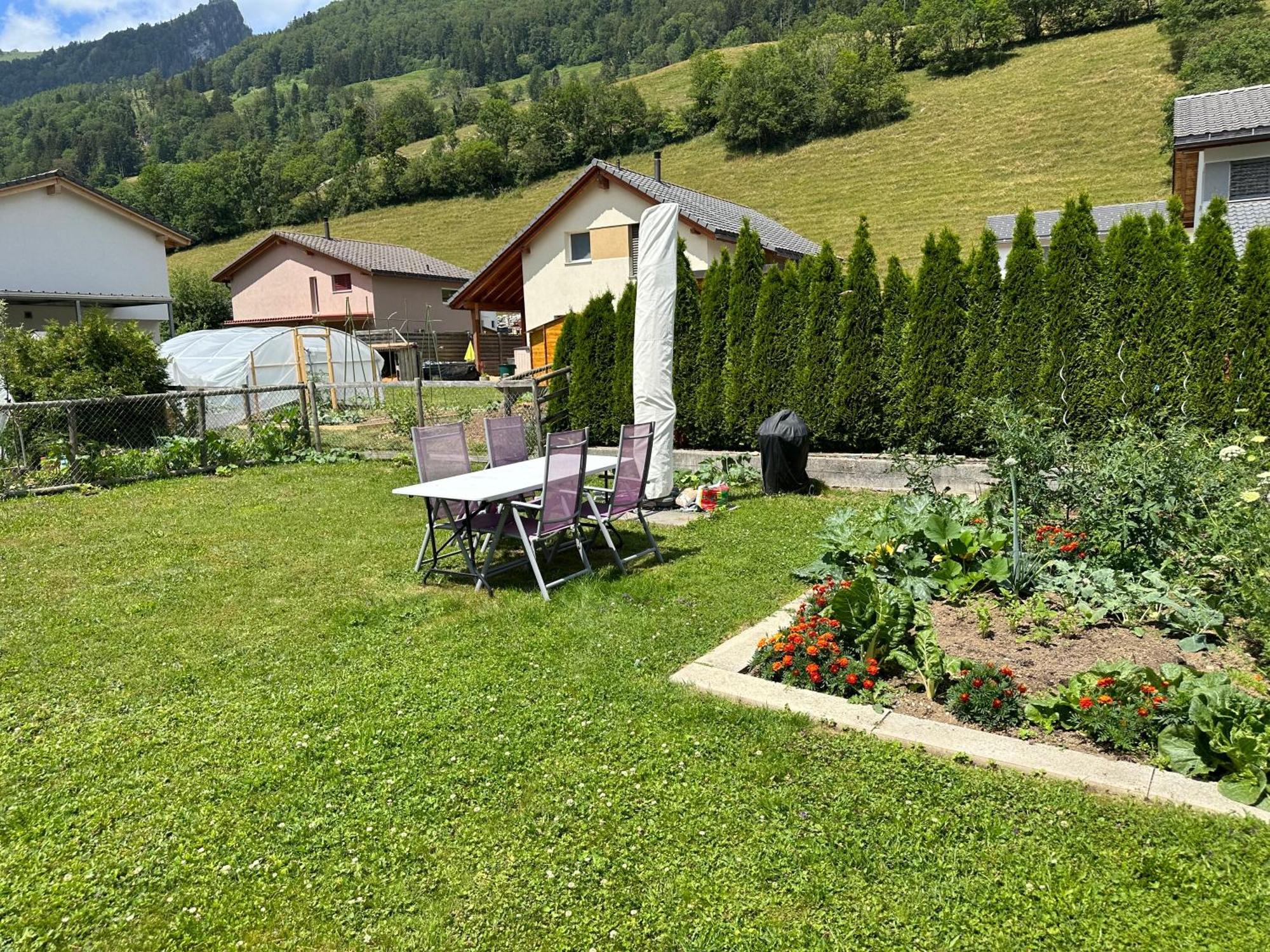 Gruyere Alpes Appartement 3 Chambres Bbq Parking Neirivue 외부 사진