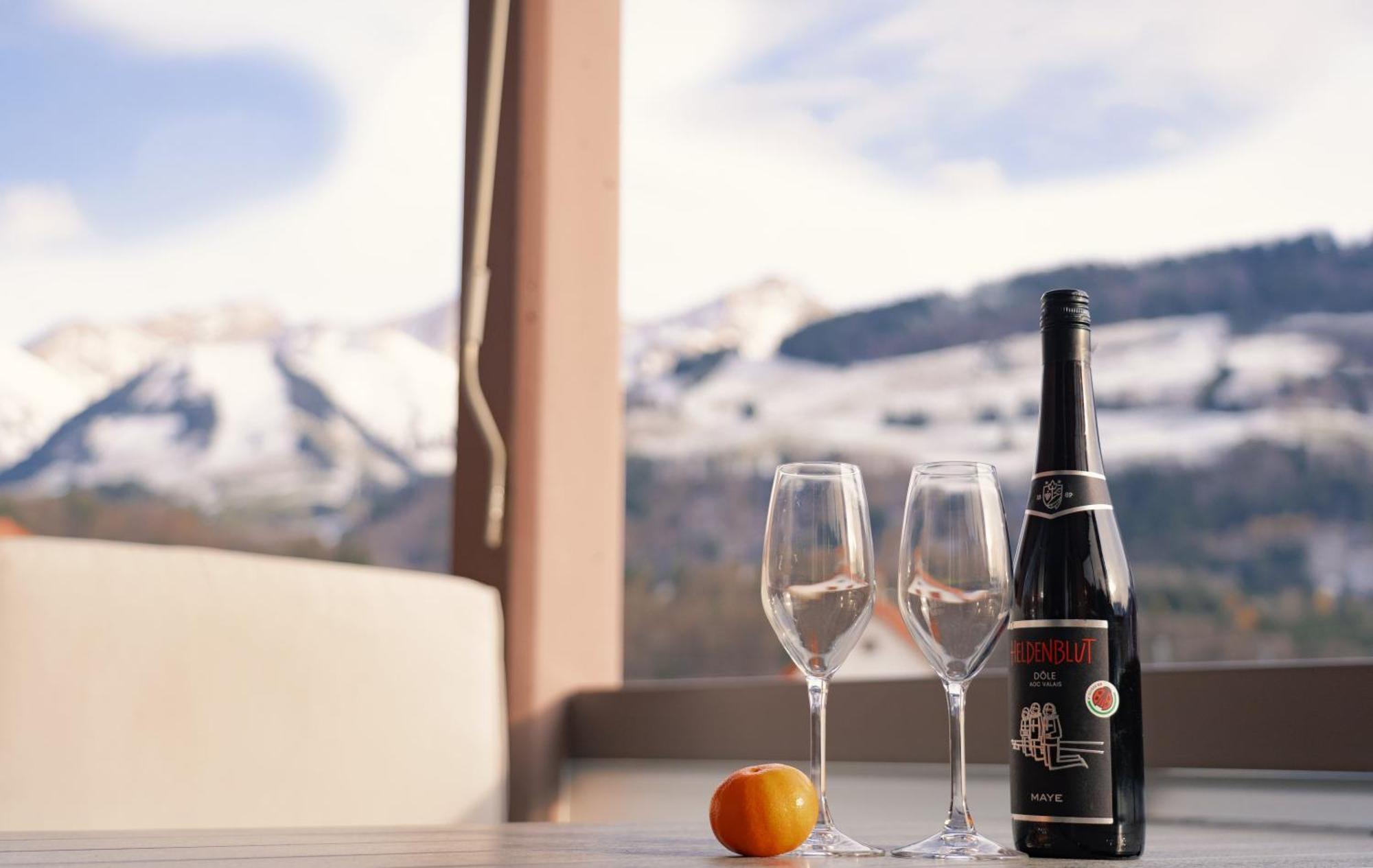 Gruyere Alpes Appartement 3 Chambres Bbq Parking Neirivue 외부 사진